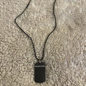 Mens diesel necklace